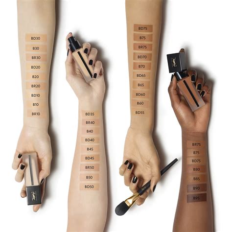 ysl all hours foundation bd 20|ysl foundation color chart.